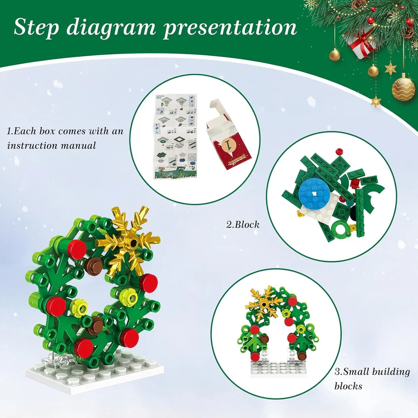 🎄 Kalendarz adwentowy z klockami 2025 – 24 dni pomocy z budowania