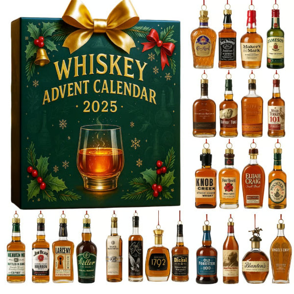 Klasyczny kalendarz adwentowy whisky 2025