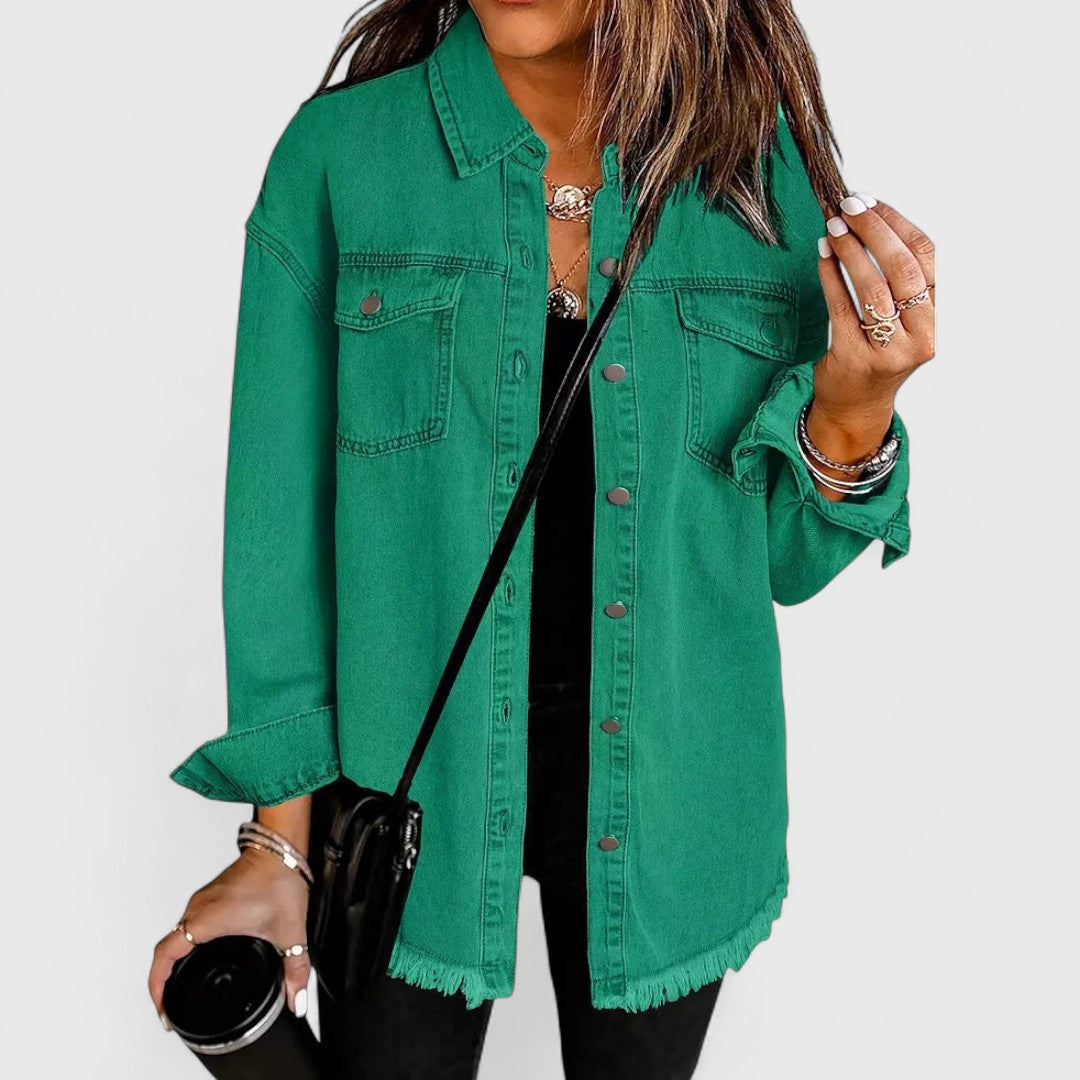 Kristin - Klasyczna Kurtka Dżinsowa