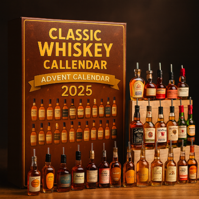 Klasyczny kalendarz adwentowy whisky 2025
