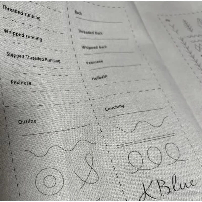 SewBook™ - Naucz się haftować - Książka do haftu dla młodych i starszych