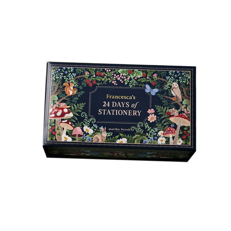 24-dniowy kalendarz adwentowy z artykułami papierniczymi