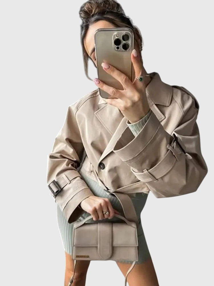 Claire | Krótki Trench Coat