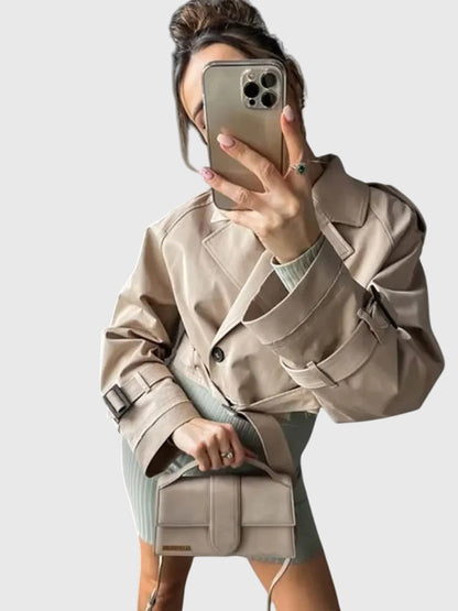 Claire | Krótki Trench Coat