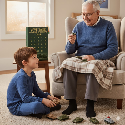 Kalendarz Adwentowy Czołgów II Wojny Światowej 2025 