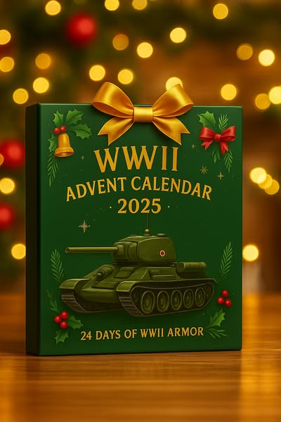 Kalendarz Adwentowy Czołgów II Wojny Światowej 2025 