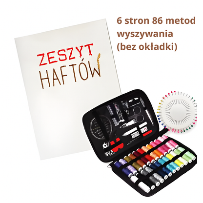 SewBook™ - Naucz się haftować - Książka do haftu dla młodych i starszych
