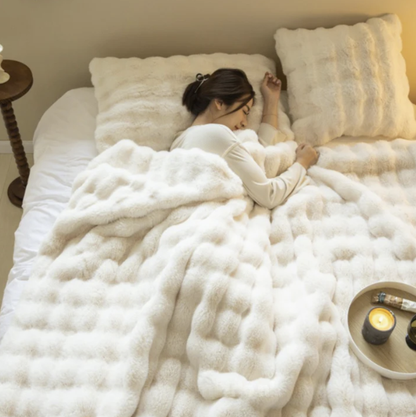 Puszyste Toskańskie Luksusowe: Ciepłe Dodatkowo Grube Koce Zimowe na Łóżko i Sofę!