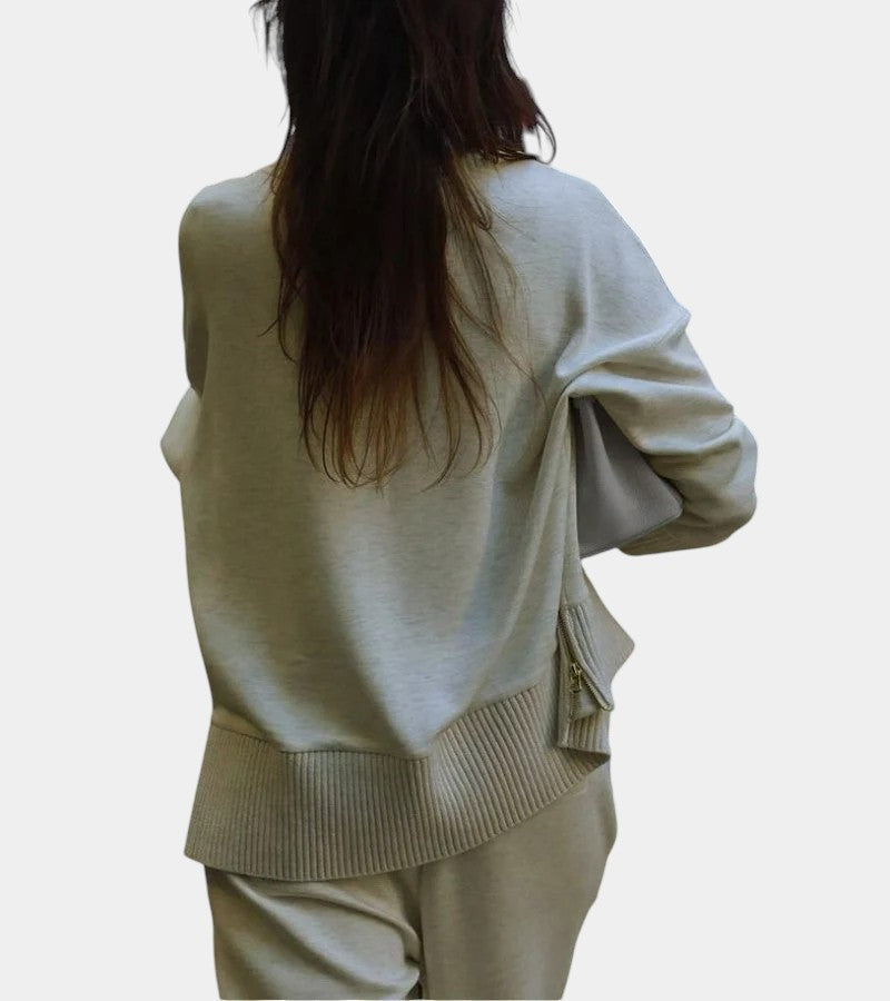 Eveline | Pikowany Zestaw Damski