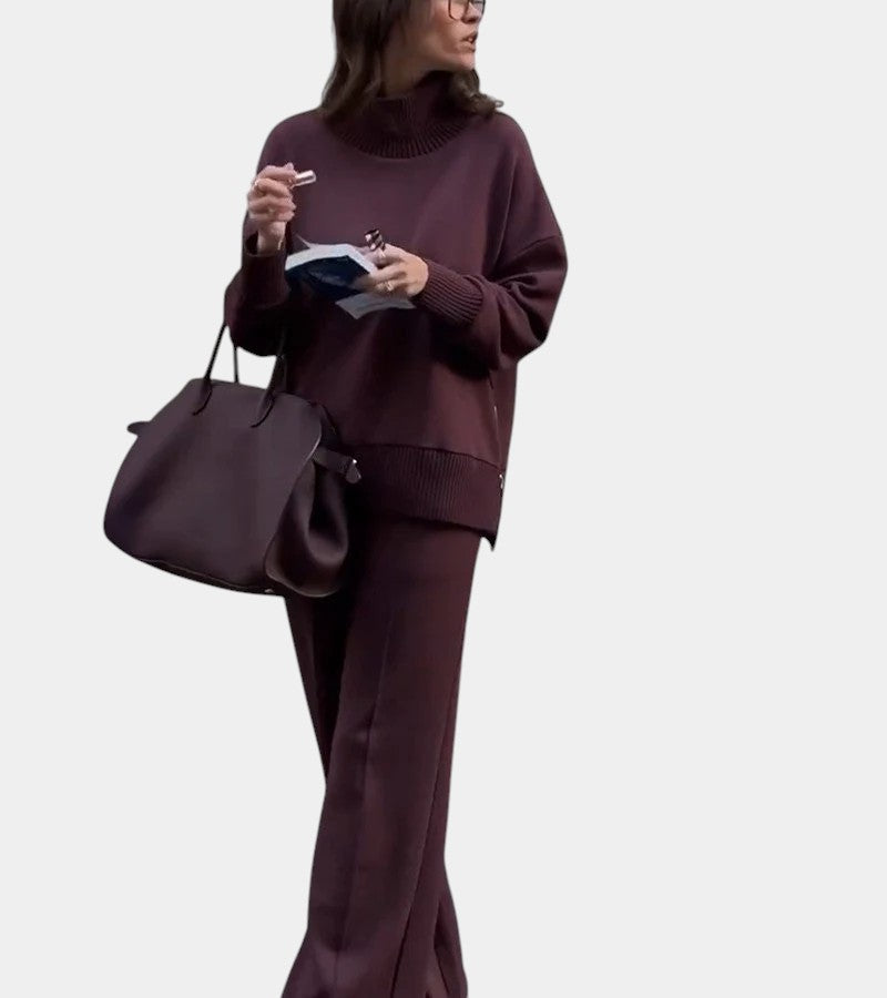 Eveline | Pikowany Zestaw Damski