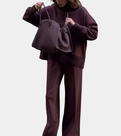 Eveline | Pikowany Zestaw Damski