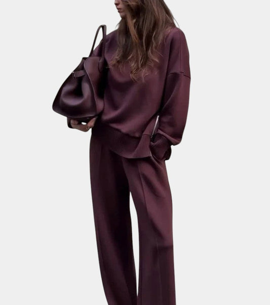 Eveline | Pikowany Zestaw Damski