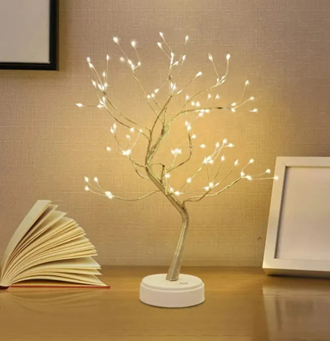 Drzewko świetlne – oświetlenie świąteczne z ciepłym światłem